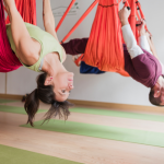 First Aerial Yoga Class